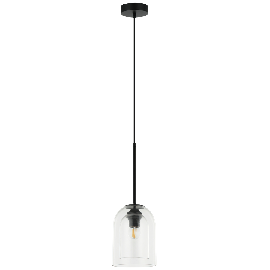 Lampa wisząca Elaris transparentna